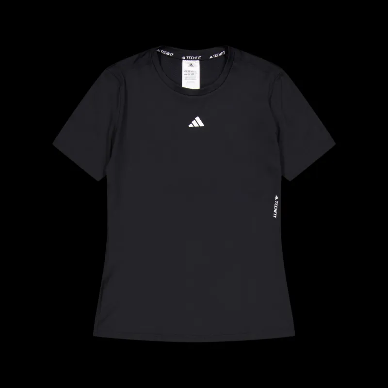 adidas Techfit Training T-Shirt Black Svart