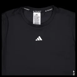 adidas Techfit Training T-Shirt Black Svart