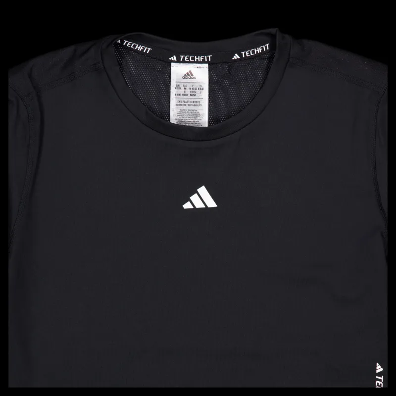 adidas Techfit Training T-Shirt Black Svart