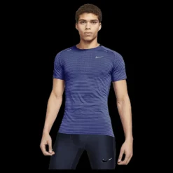 Nike TechKnit Ultra SS Blue/Silver Blå Best