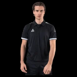 Online Select Technical Polo Monaco Black Svart