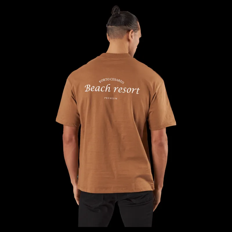 Jack & Jones Tee Brown Brun New