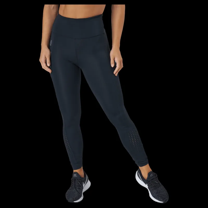 Discount Röhnisch Tempo Logo Tights Black Svart