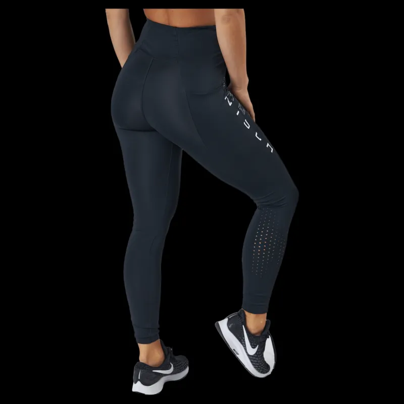 Discount Röhnisch Tempo Logo Tights Black Svart