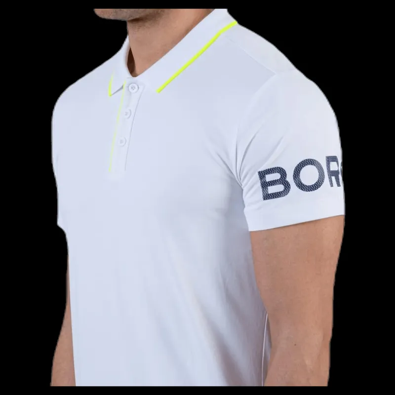 Online Björn Borg Tennis Polo White Vit
