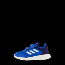 New adidas Tensaur Run Shoes Blue Rush / Core White / Dark Blue Blå