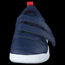 Clearance adidas Tensaur Shoes Dark Blue / Cloud White / Active Red Blå