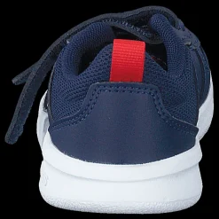 Clearance adidas Tensaur Shoes Dark Blue / Cloud White / Active Red Blå