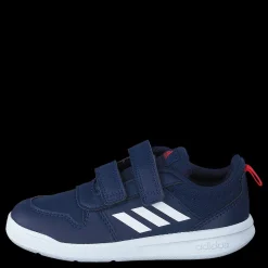 adidas Tensaur Shoes Dark Blue / Cloud White / Active Red Blå