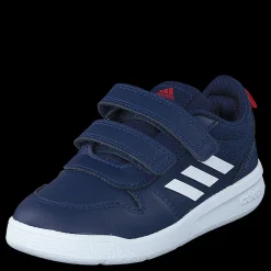 adidas Tensaur Shoes Dark Blue / Cloud White / Active Red Blå