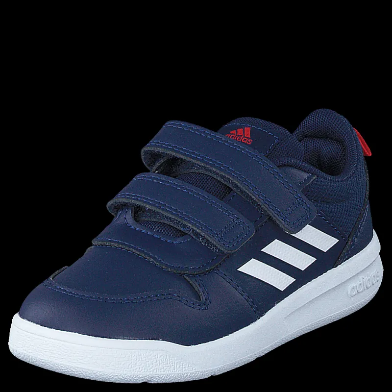 adidas Tensaur Shoes Dark Blue / Cloud White / Active Red Blå