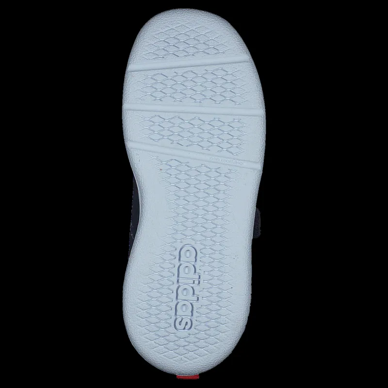 adidas Tensaur Shoes Dark Blue / Cloud White / Active Red Blå