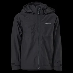 Didriksons Tera Girls Jkt 4 Black Svart Online