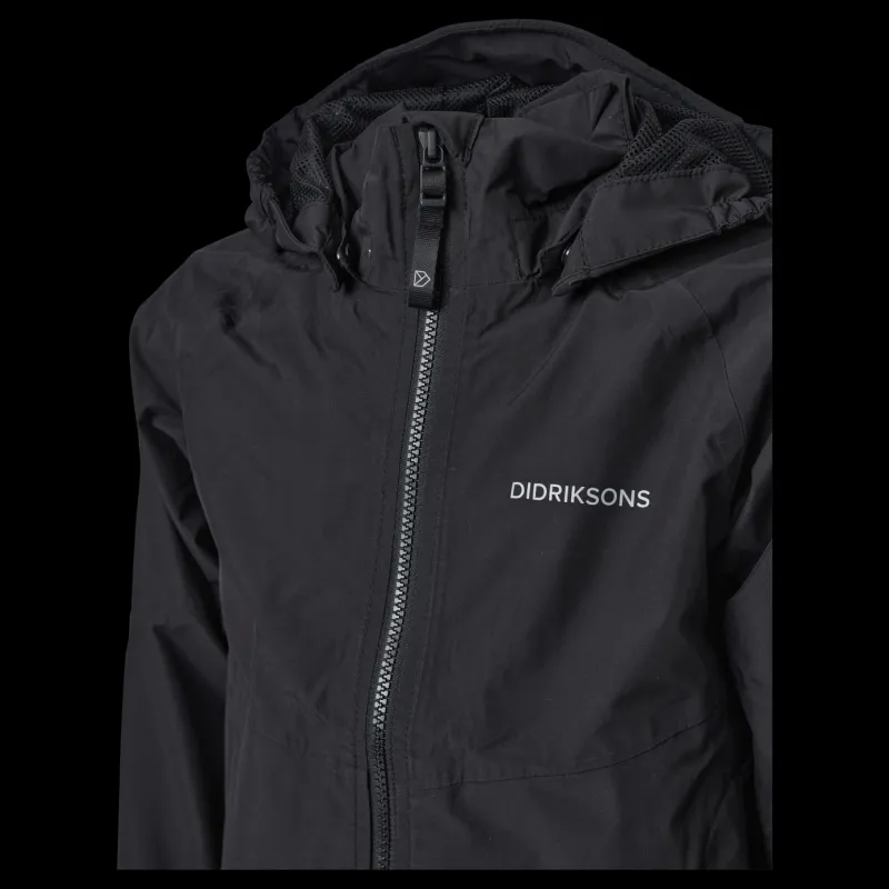 Didriksons Tera Girls Jkt 4 Black Svart Online