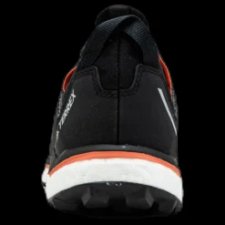 adidas Terrex Agravic Flow GORE-TEX Trail Running Shoes Core Black / Grey Four / Signal Pink / Coral Svart Hot
