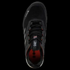 adidas Terrex Agravic Flow GORE-TEX Trail Running Shoes Core Black / Grey Four / Signal Pink / Coral Svart Hot