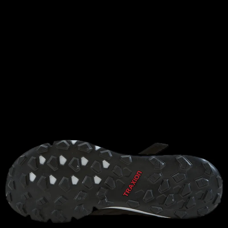 adidas Terrex Agravic Flow Primegreen Trail-Running Shoes Core Black / Dgh Solid Grey / Solar Red Svart Best