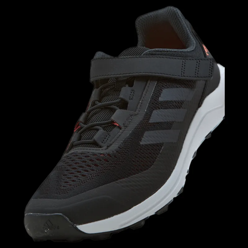 adidas Terrex Agravic Flow Primegreen Trail-Running Shoes Core Black / Dgh Solid Grey / Solar Red Svart Best