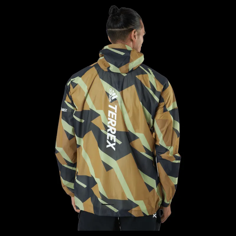 Hot adidas Terrex Agravic Graphic 2.5L Rain Jacket Mesa Flerfärgad