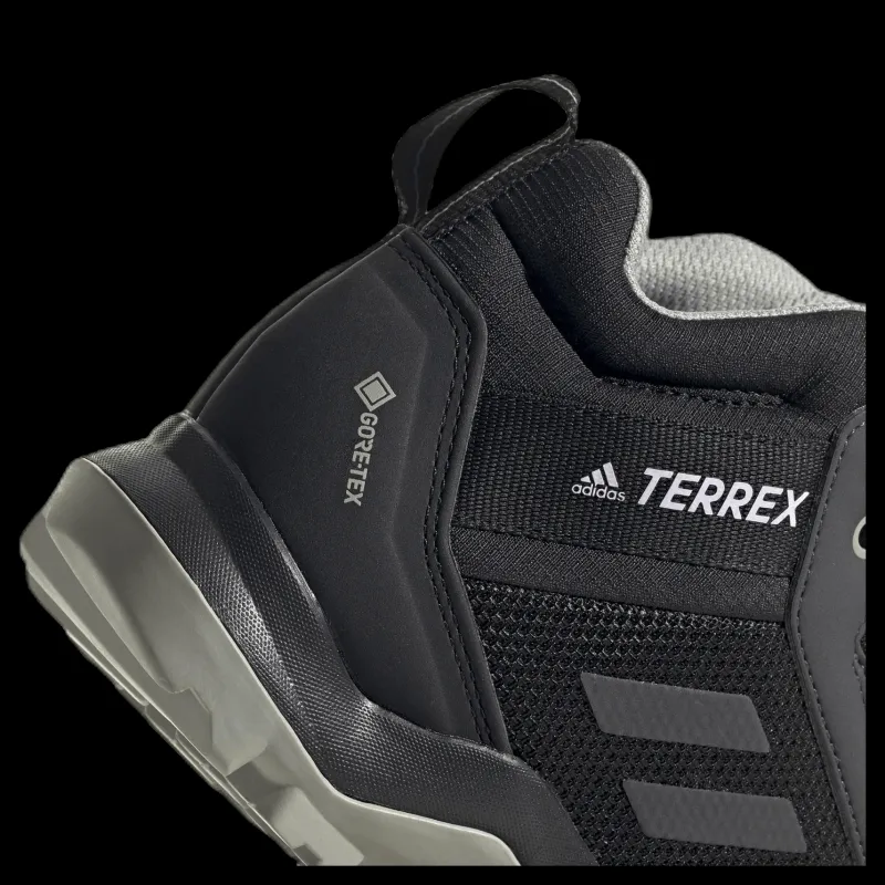 adidas Terrex AX3 Mid GORE-TEX Hiking Shoes Core Black / Dgh Solid Grey / Metal Grey Svart
