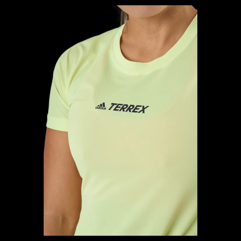 adidas Terrex Parley Agravic Tr Allaround T-Shirt Pulse Yellow Gul Discount