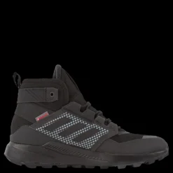 Discount adidas Terrex Trailmaker Mid COLD.RDY Hiking Shoes Core Black / Core Black / Dgh Solid Grey Svart