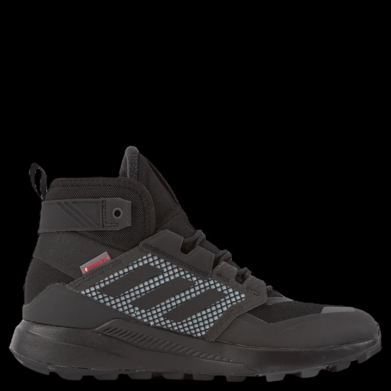 Discount adidas Terrex Trailmaker Mid COLD.RDY Hiking Shoes Core Black / Core Black / Dgh Solid Grey Svart