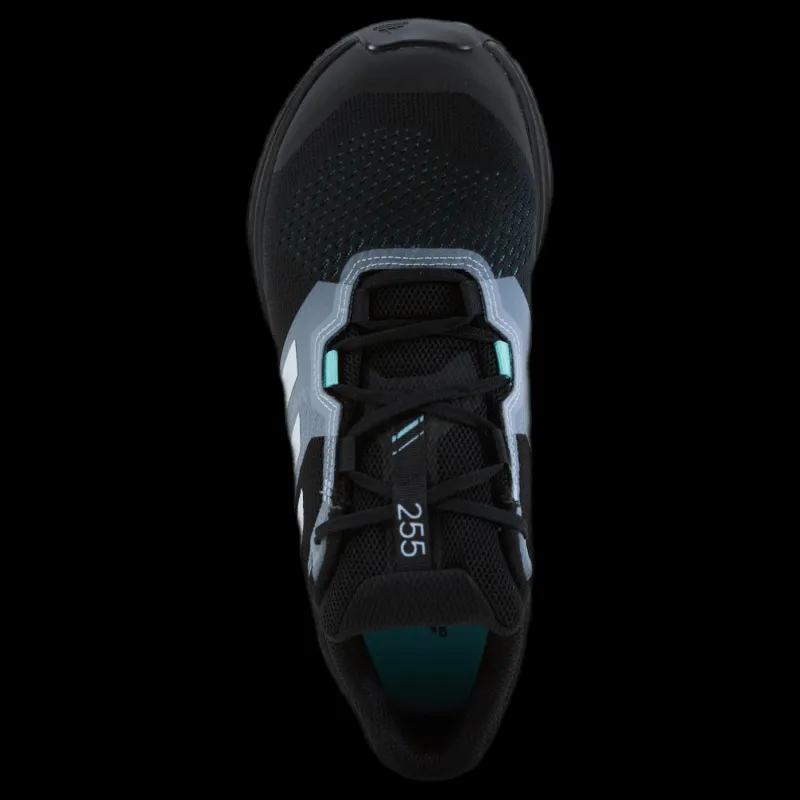 New adidas Terrex Two Flow Trail Running Shoes Core Black / Crystal White / Clear Mint Flerfärgad