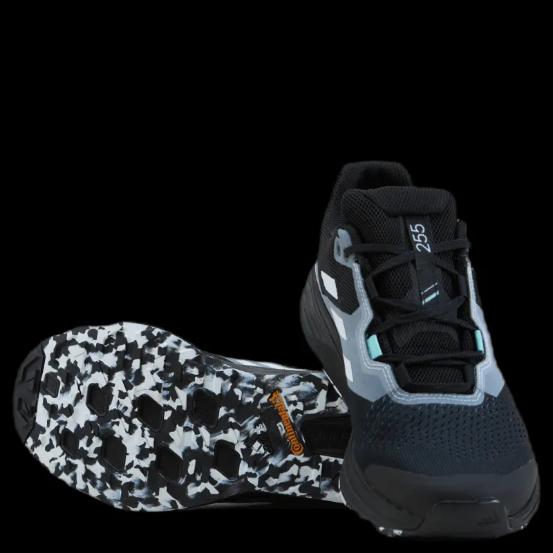 New adidas Terrex Two Flow Trail Running Shoes Core Black / Crystal White / Clear Mint Flerfärgad