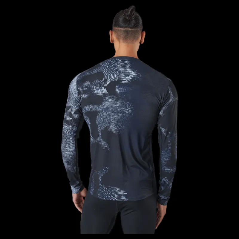 adidas Tf Hi Ls Tee Multco/black Blå Discount