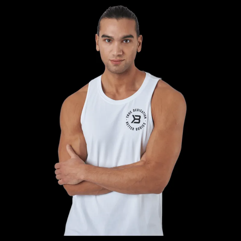 Online Better Bodies 19th Street Tank White Vit