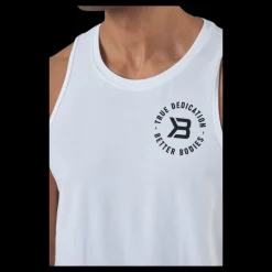Online Better Bodies 19th Street Tank White Vit