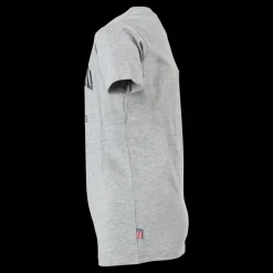 The Defender Alvin Jr Tee Grey Melange Grå Outlet
