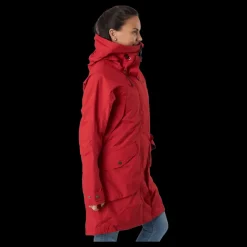 Didriksons Thelma Wns Parka 6 Pomme Red Röd