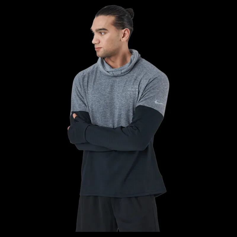 Nike Therma-fit Run Division Sphere Black/pure/black/reflective Si Grå Outlet