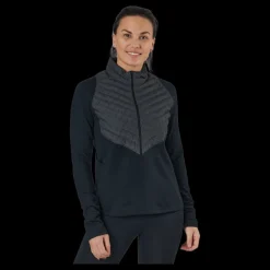 Nike Therma-fit Run Division Women' Black/atomic Orange/blkref Svart New