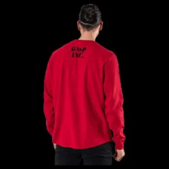 GASP Thermal gym sweater Red Röd