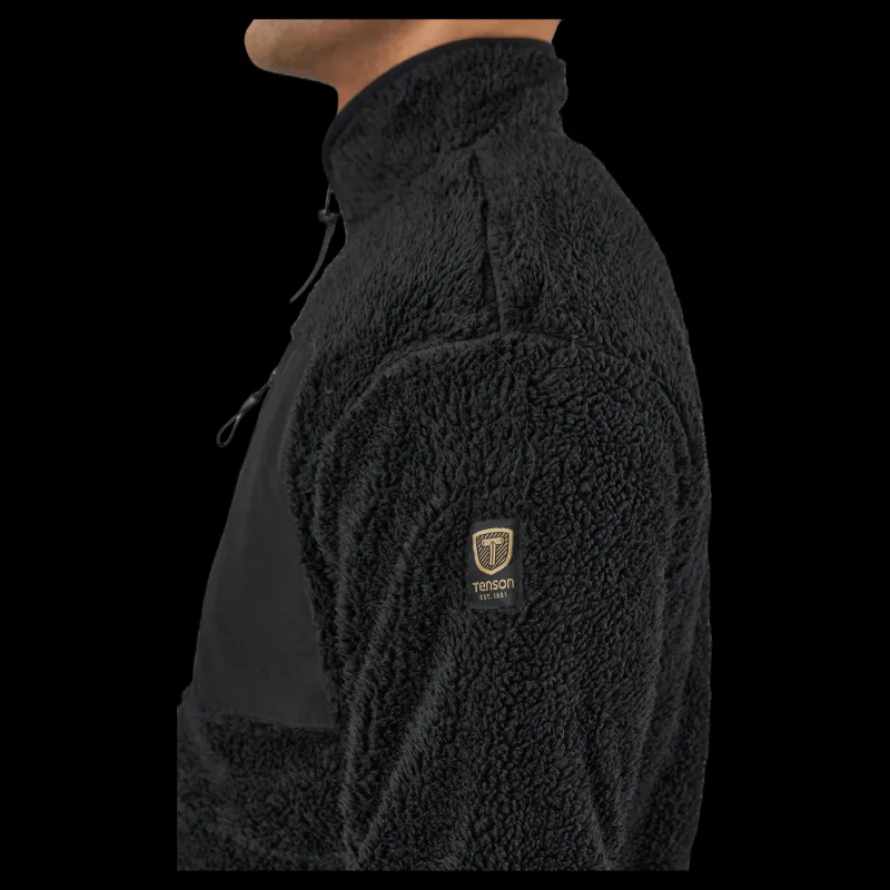 Clearance Tenson Thermal Pile Zip J M Black