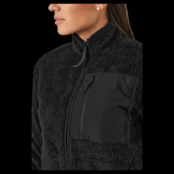 Clearance Tenson Thermal Pile Zip J W Black Svart