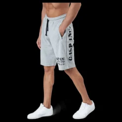 Outlet GASP Thermal Shorts Grey Melange Grå