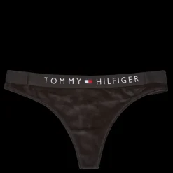 Hot Tommy Hilfiger Thong Velour Black Brun