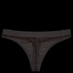 Hot Tommy Hilfiger Thong Velour Black Brun
