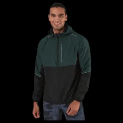 Endurance Thorow Running Jacket With Hood Green Grön Hot