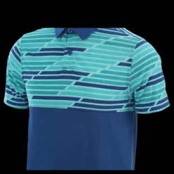 Best Under Armour Threadborne Blocked Polo Blue/Patterned Blå och Mönstrad