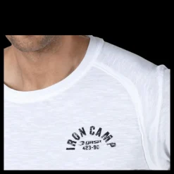 GASP Throwback LS Tee White Vit Discount