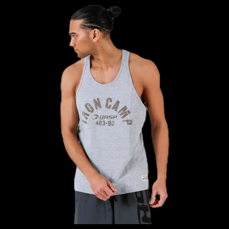 Sale GASP Throwback tank Grey Grå