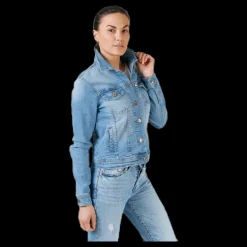 Only Tia Life Dnm Jacket Bb Lb Blue Outlet