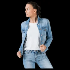 Only Tia Life Dnm Jacket Bb Lb Blue Outlet