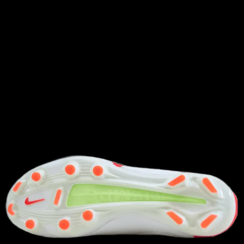 Nike Tiempo Legend 9 Pro Fg Firm-gr White/volt-bright Crimson Vit New