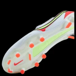 Nike Tiempo Legend 9 Pro Fg Firm-gr White/volt-bright Crimson Vit New
